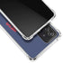 University of Arizona Wildcats Logo Split Blue Galaxy A72 5G Clear Case